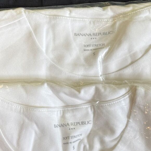 NWT Banana Republic White Sleeveless Blouse - Picture 5 of 6